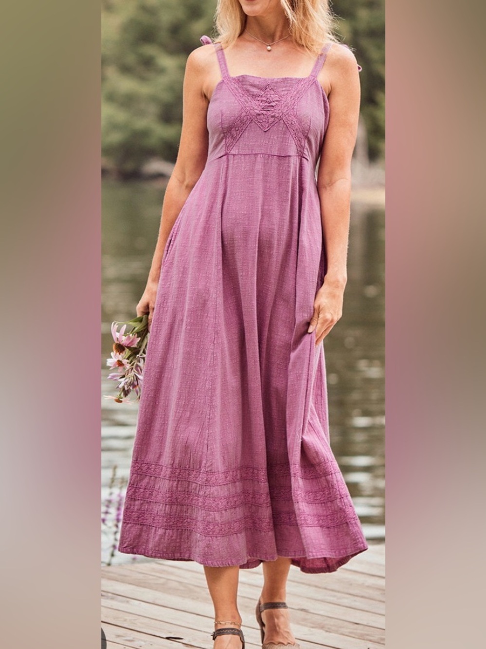 April Cornell Olde Towne Dress
